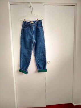 LL Bean classic fit fleece lined jeans